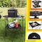 Wakeman 27 in W, 27 in L, 600D Oxford, Iron Tube Top, Black 75-CMP1142 - alternate 8